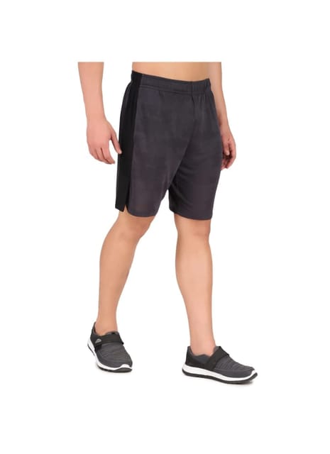 Basketball Performance Shorts For Men (Black/Grey)