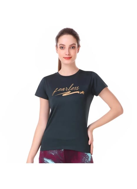 Performance Tshirt For Fearless Women (Neon Pink)