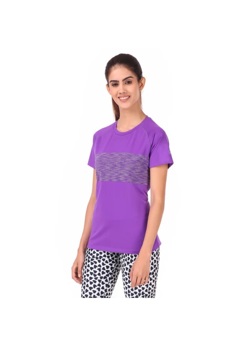 Performance Core Sports T-shirt For Women (Purple)