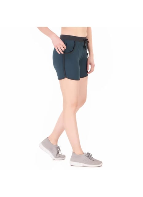 Gym & Running Shorts For Women (Teal)