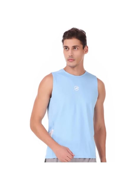 Performance Aero Mesh Tshirt For Men CS (Maya Blue)