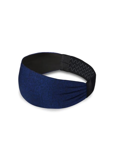 Sports Headband For Men and Women (Blue Melange)