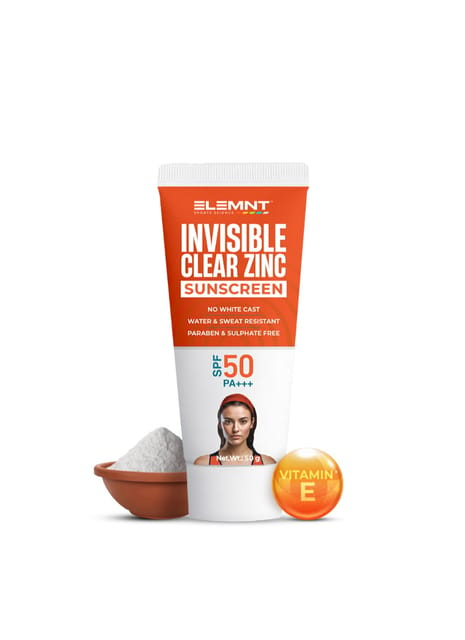 Invisible Clear Zinc Sunscreen