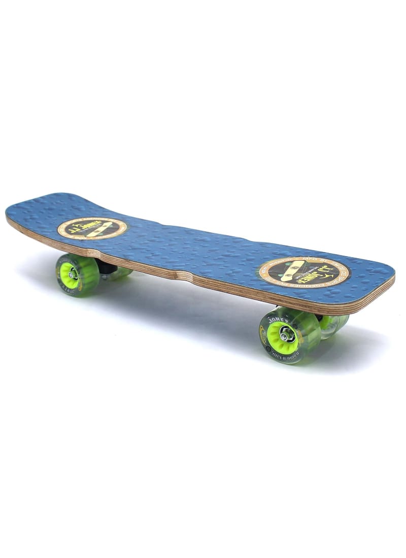 JJ Jonex Wooden Skateboard, Skateboard for Senior, Skating Board (Multicolor, Rollo Curved Medium)