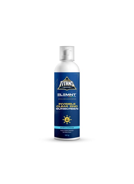 Gujarat Titans Invisible Clear Zinc Sunscreen