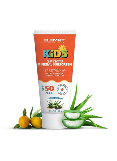 Kids Sports Mineral Sunscreen For 4-13 Year Olds