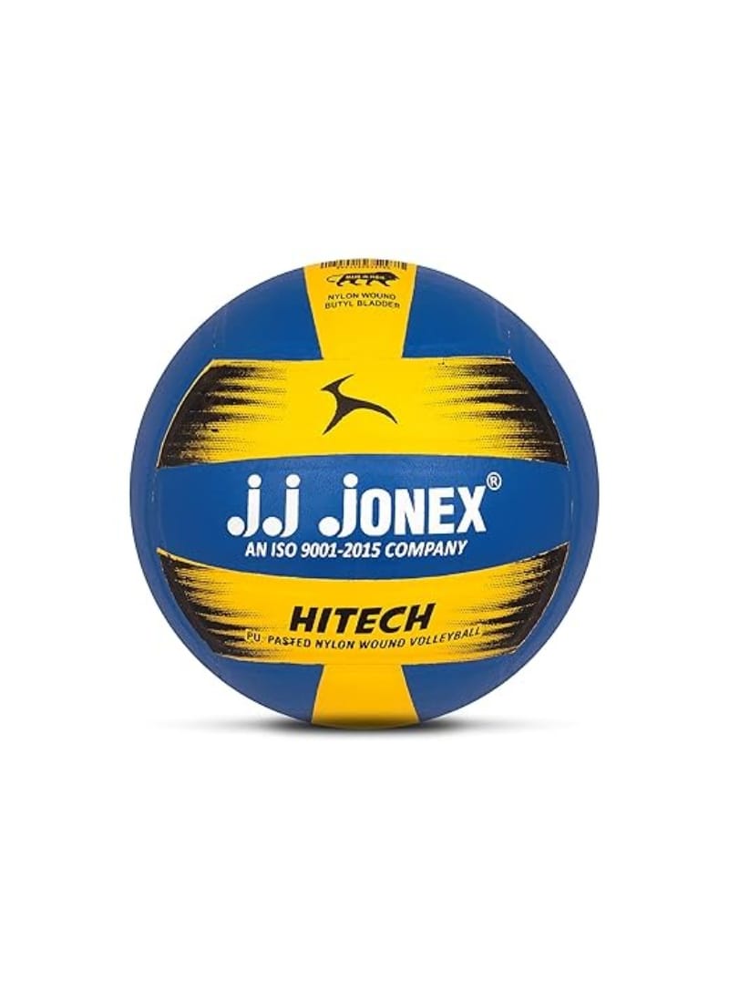 JJ Jonex Vollyball Hitech Polypropylene Moulded Size.4 (Multicolour) (MYC)