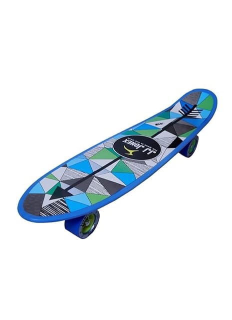 JJ JONEX Arrow Fiber Skateboard Meduim (Age 5-15 Year) (MYC) (Blue, Pack of 1)