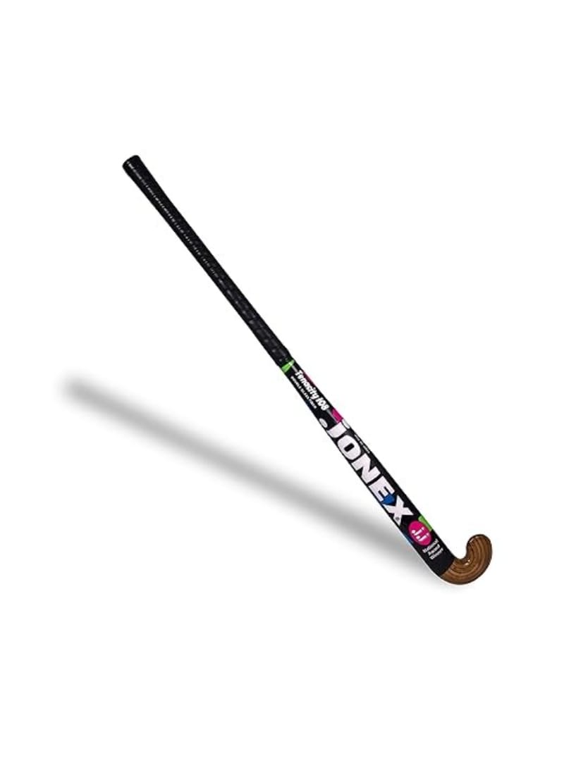 JJ JONEX Wooden Look Triple Glass Fiber Coated Hockey Stick Tenacity-37 Inch (MYC)