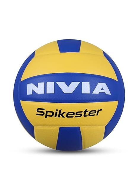 NIVIA Spikester (Encounter) 494 Polypropylene Volleyball, Size - 4 (Multicolour)