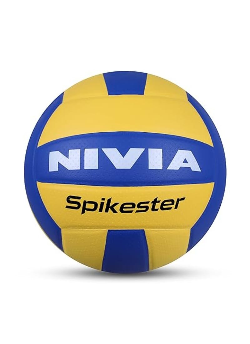 NIVIA Spikester (Encounter) 494 Polypropylene Volleyball, Size - 4 (Multicolour)