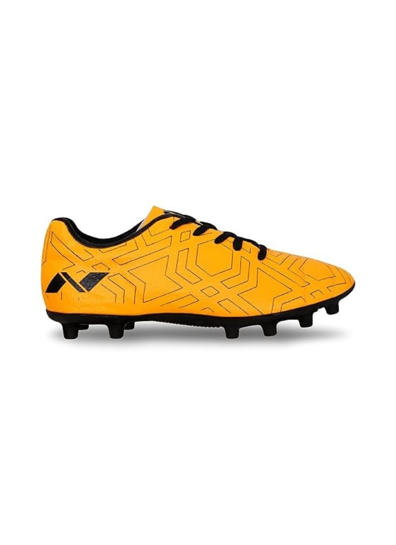 Nivia Impact Football Studs for Men/Sports and Soccer/Comfortable and Lightweight ( Orange )