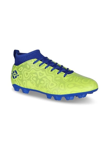 Nivia PRO Carbonite 5.0 Football Shoes for Mens ( Sulfhur Green )