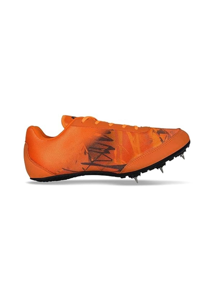 Nivia Men Zion-1 Running Spikes Shoes for Track & Field ( Orange )