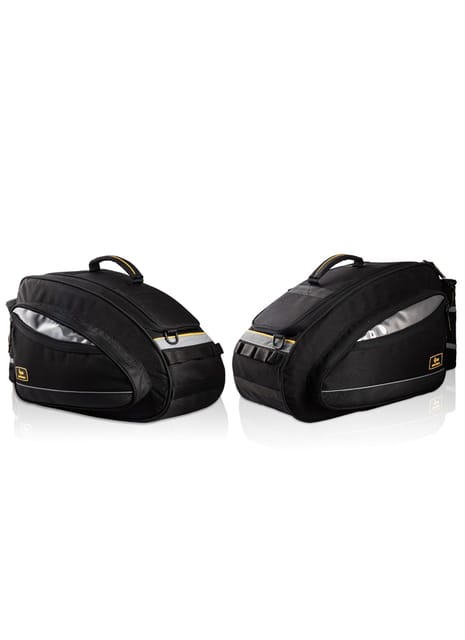 GR GOLDEN RIDERS Saddle Bag 2 Sided Foster Bag Easy to FIT in Bike .Set of 2 Pcs (1 Pair)