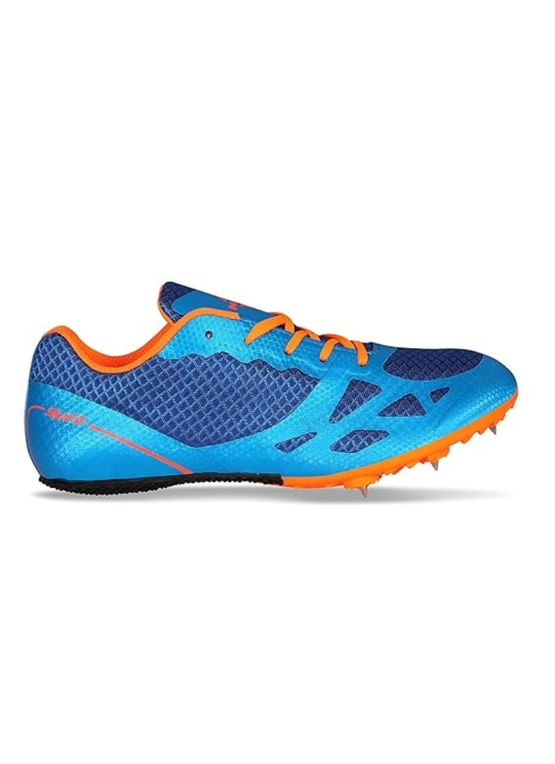 Nivia Men Running Spikes Spirit Track and Field Shoes for Mens ( Blue )