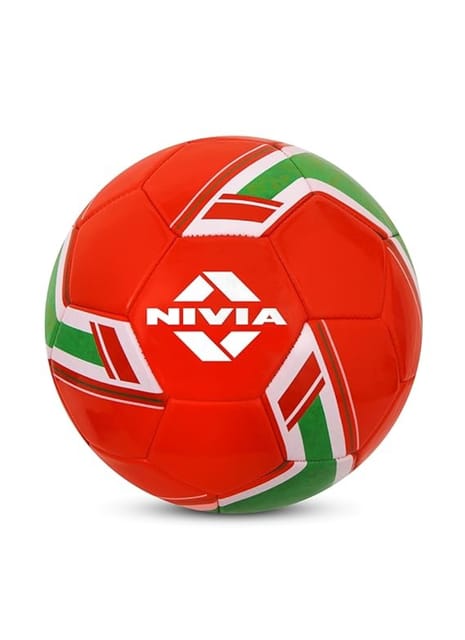 Nivia Spinner Machine Stitched Football (Portugal), Size - 5 (Multicolour)