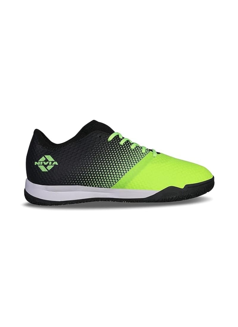 Nivia Ashtang Futsal Football Shoes for Mens ( Green )