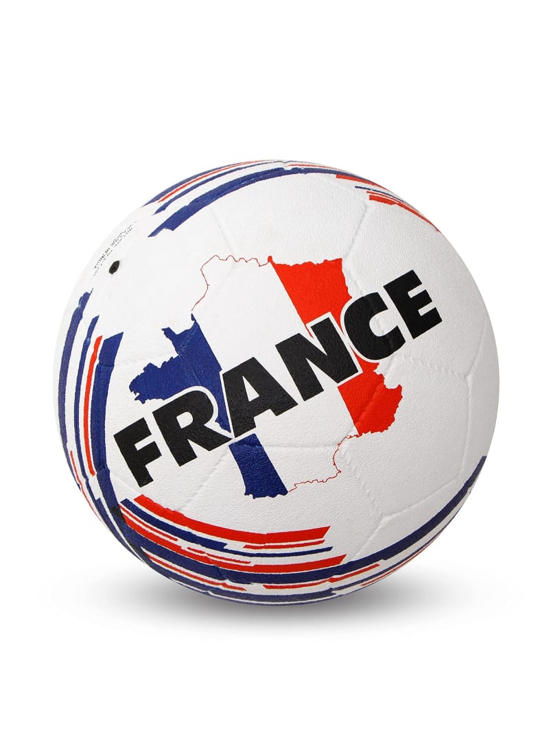 Nivia Country Colour Rubber Moulded Football (France Size: 5)