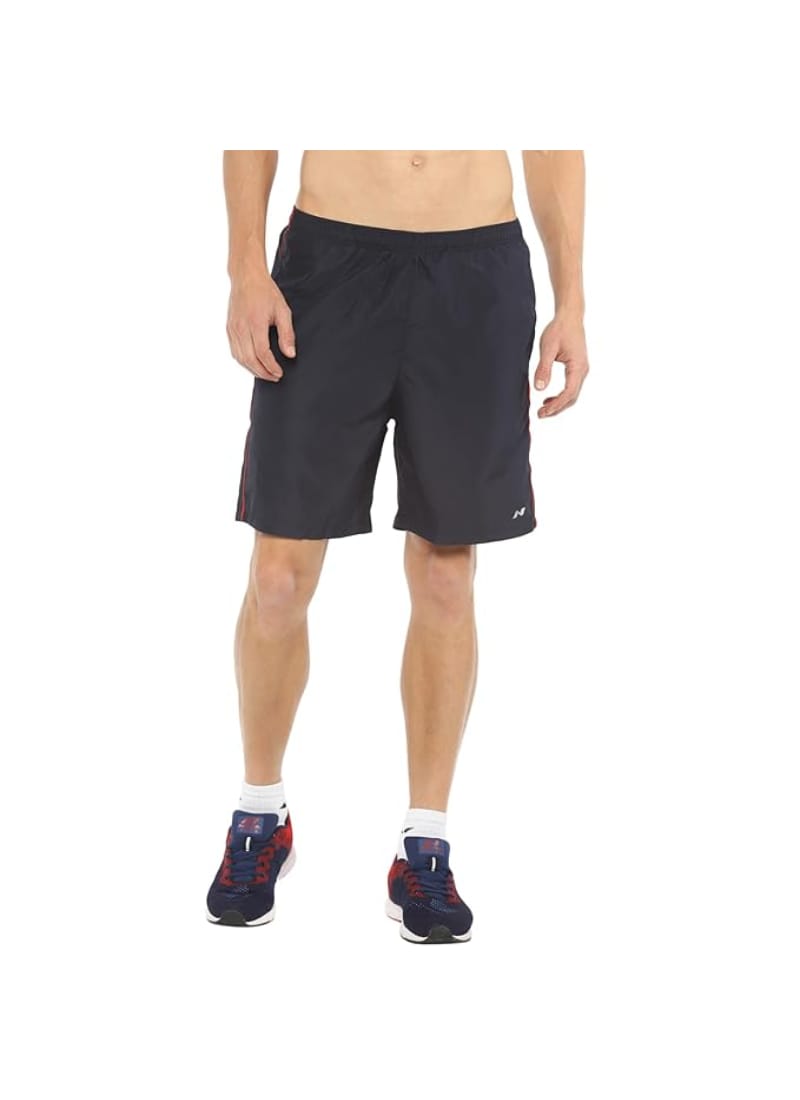 Nivia Solid Polyester Sports Shorts with Drawstring and 2 Side Pockets for Men/Regular Fit Running, Training, Gym, Jogging & Walking Shorts for Men