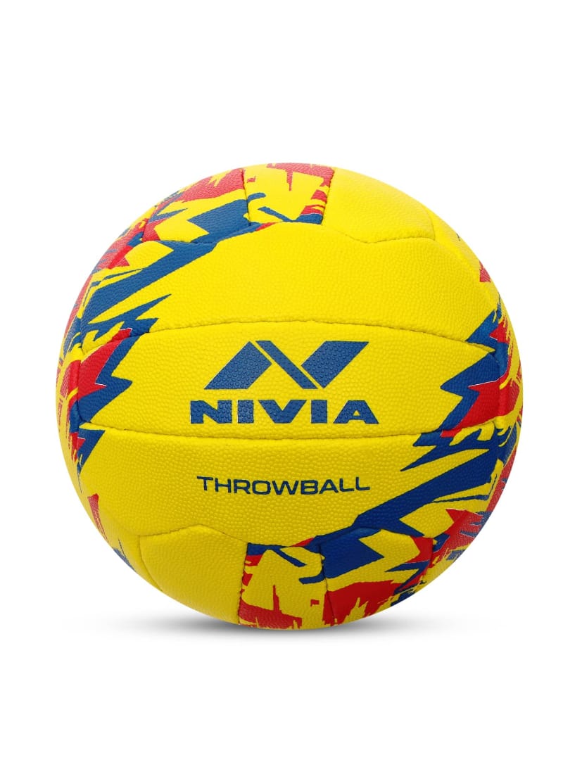 nivia throw Ball (Colour: Yellow/Red)