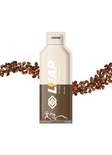 Leap Energy Gel (Coffee Flavor - Highly Caffeinated)