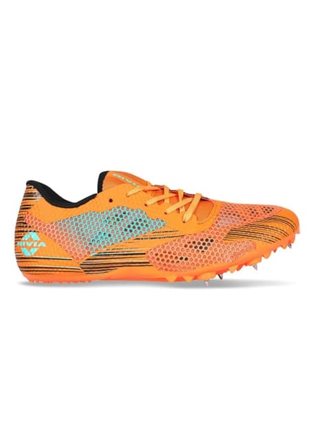 Nivia Men Track and field-100 Shoes for Running Athletic Orange