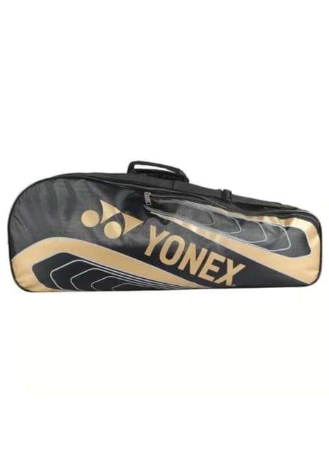 YONEX Badminton Kitbag BT5 | 2 Zipper Compartment for Storage of 3 Rackets and Clothes