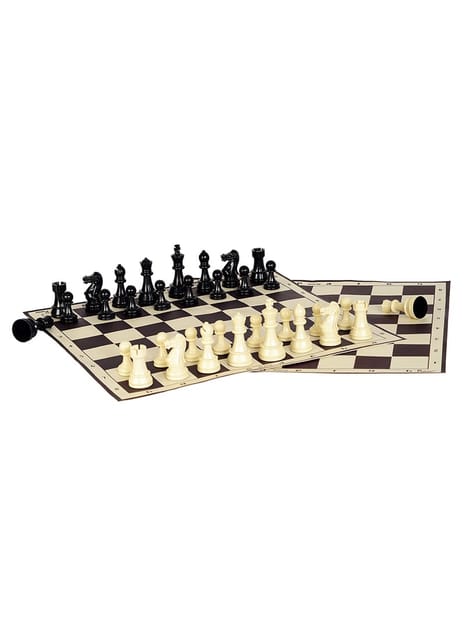 Precise JUPITER TOURNAMENT ROLLABLE VINYL CHESS MAT