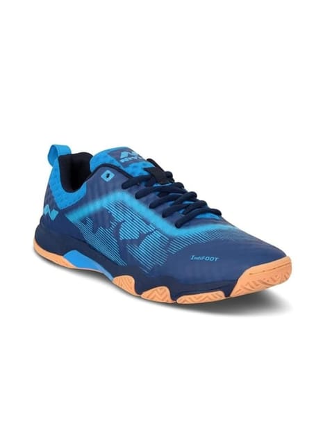 Nivia Mens Powerstrike 2.0 Badminton Shoes (Blue)