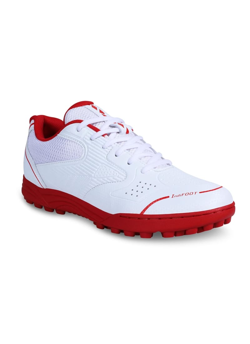 NIVIA Crick-200 Cricket Shoes for Men | Flexible Mesh & TPU Construction| Cushioned Die Cut NR EVA Insole| Durable Rubber Sole| Designed to Elevate Your Performance on the Playground| Cricket Sport Shoes