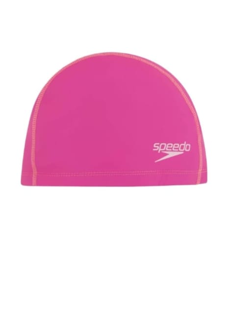 Speedo Pace Swimming Cap, Free Size (Pink)