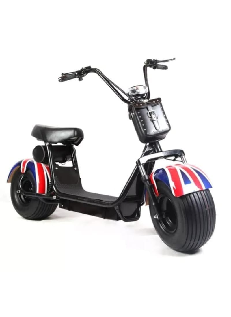 KD Fat Tyre Electric Scooter 18inch 2 wheel smart self balancing electric scooter with Handle bar