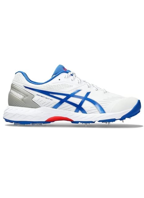 ASICS GEL 350 Not Out FF CRICKET SHOE, WHITE/BLUE