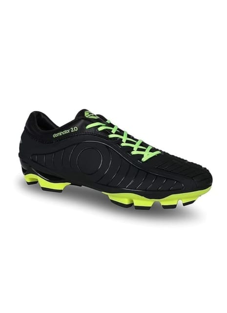 Nivia Dominator 2.0 Football Shoes for Men, Fluorescent Green Black