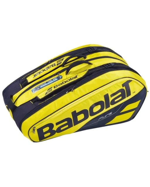 Babolat RHX12 Pure Aero Tennis Kitbag - Black/Yellow