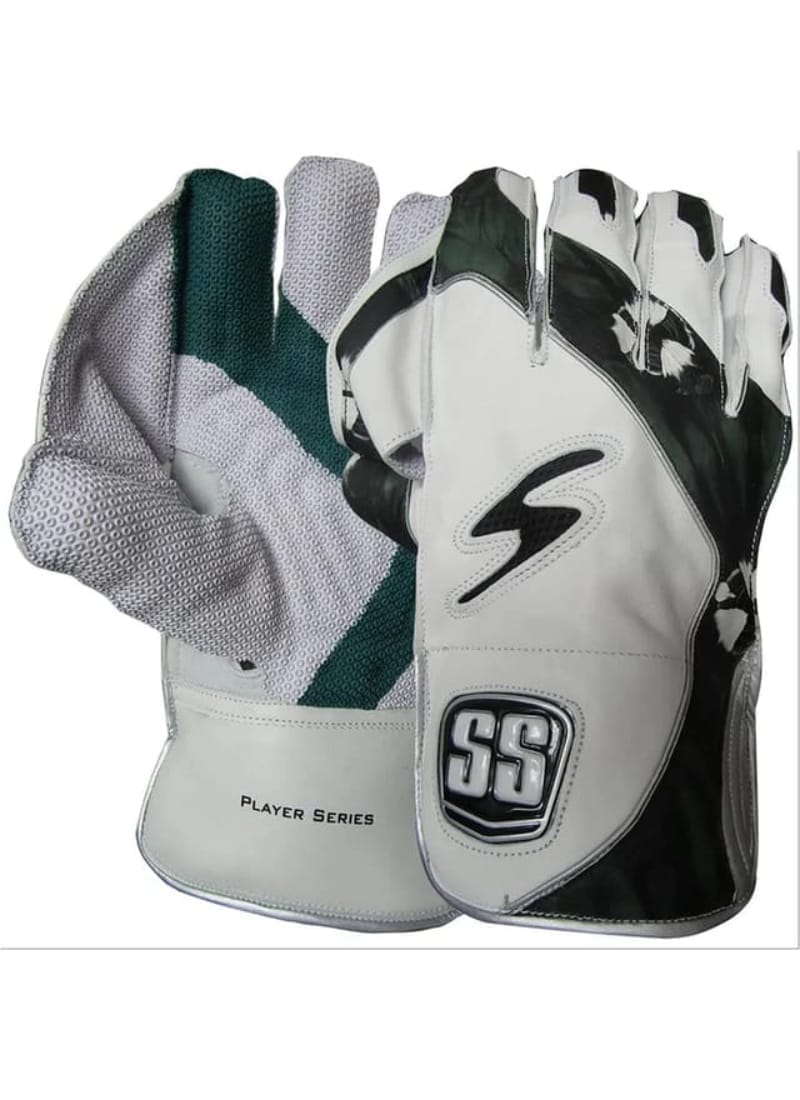 SS Player Series Wicket Keeping Gloves White/Black