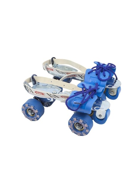 JJ JONEX Super Attack with Brake Adjustable Quad Roller Skates Suitable for Age Group 6-15 Years Old (MYC)