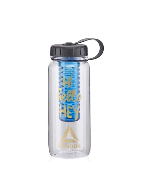 Reebok Tritan Infuser Water Bottle, 650 ML - Blue