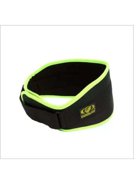 Cougar Rafter Weight Lifting Belt Pro Quality Neoprene Back Support Belt and Stainless Steel Hook and Loop Design - Wide Soft Feel Padding