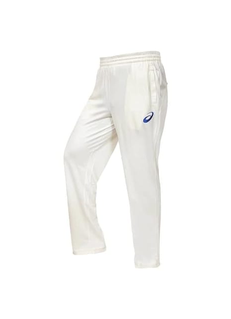 ASICS CRICKET TRACK PANT WHITE , OFF WHITE UNISEX TRACK PANT